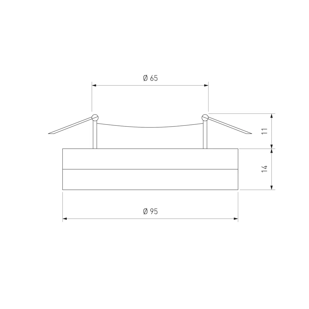 Светильник точечный встраиваемый Elektrostandard 8355, MR16 с LED-подсветкой под отверстие 65 мм, 2 м², цвет прозрачный 82643076 STLM-2177301  - Вид №6