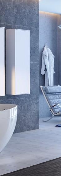 Genesis пенал  подвесной, цвет белый, GEN0535W AQWELLA sun-id-277759 - Вид №3