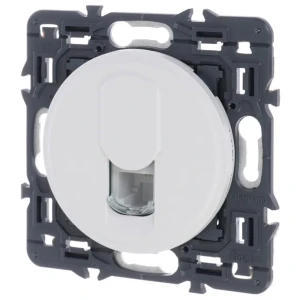 Розетка телефонная Legrand Celiane RJ11, цвет белый 81976542 STLM-2109645