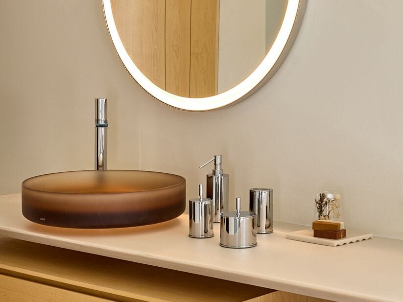 Держатель для хлопковых палочек из хромированного металла Vallvé RITZ ARCH-00079792 - Вид №2