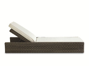 Лежак для сада с колесами