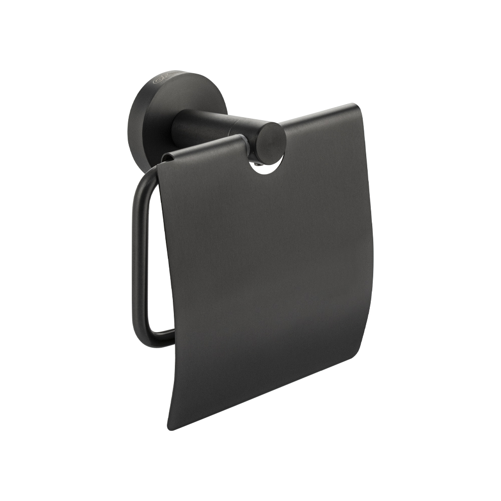 GFmark - Держатель туалетной бумаги с экраном, ГРАФИТ, код: 78003 