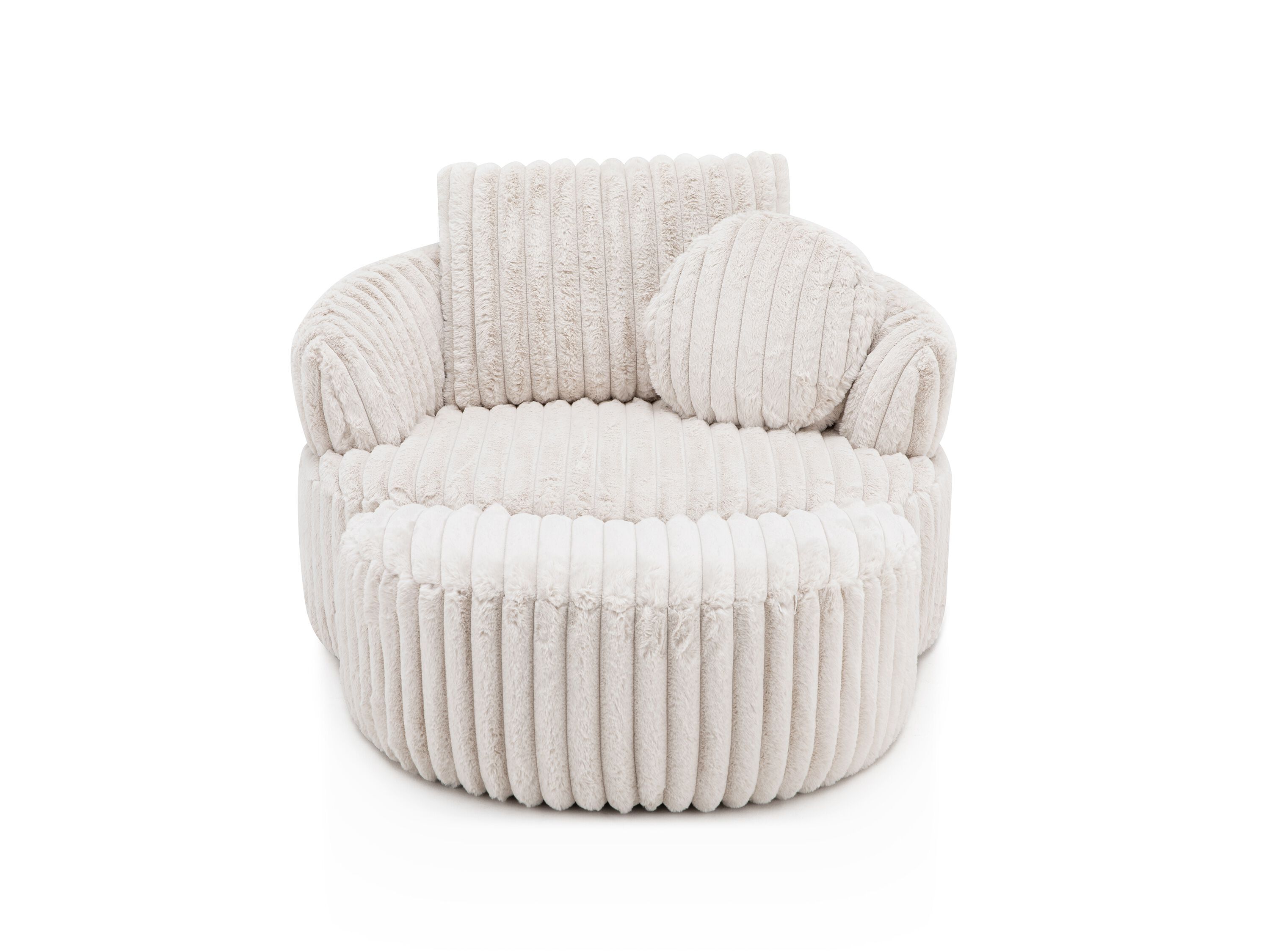 Вращающееся кресло с подлокотниками CAMPO DE' FIORI WAFFLE ARCH-00034795 - Вид №3