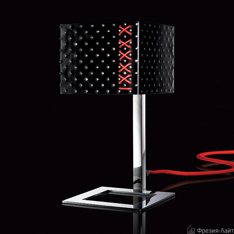 Italamp 2316/L SW Strass crystal glase/C лампа настольная 71341