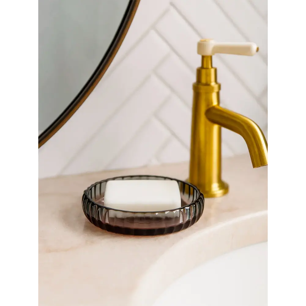 Мыльница санрайз стекло розово-голубой Santreyd STLM-2079583 - Вид №6