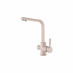 GZ 16034B Смеситель для кухни с подключением к фильтру с питьевой водой Ganzer Бежевый