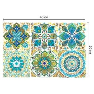 Deco-стикеры Павлин 15x15 см 85381076 STLM-2084880