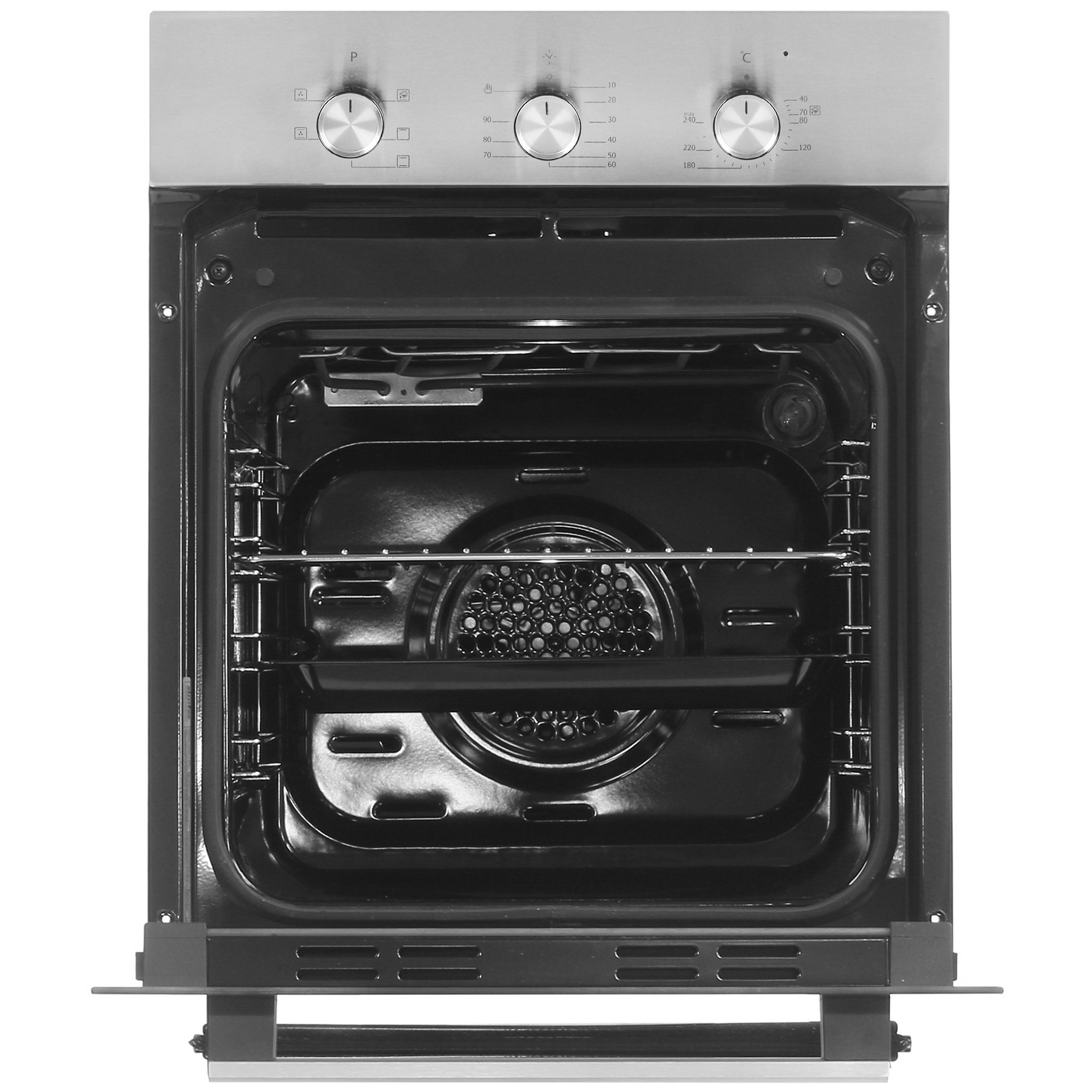 8186939 Электрический духовой шкаф Simfer B4EM16016 серебристый STDN-0045240 - Вид №6