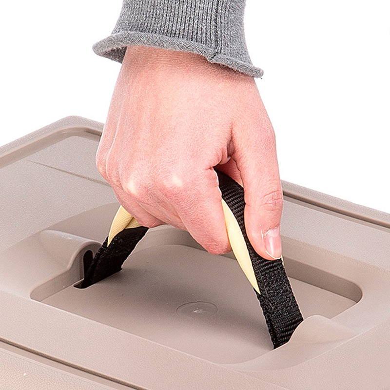 ПР0051656 Переноска для животных Atlas 20 Trendy+ (черная, с ремнём) 37х58х32см FERPLAST  - Вид №3