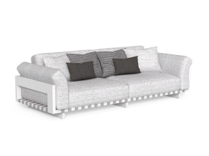 3-местный тканевый садовый диван