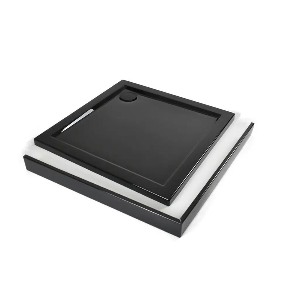 89359649 Экран для душевого поддона Metakam Apart Black квадратный 90x90 см STLM-0994171