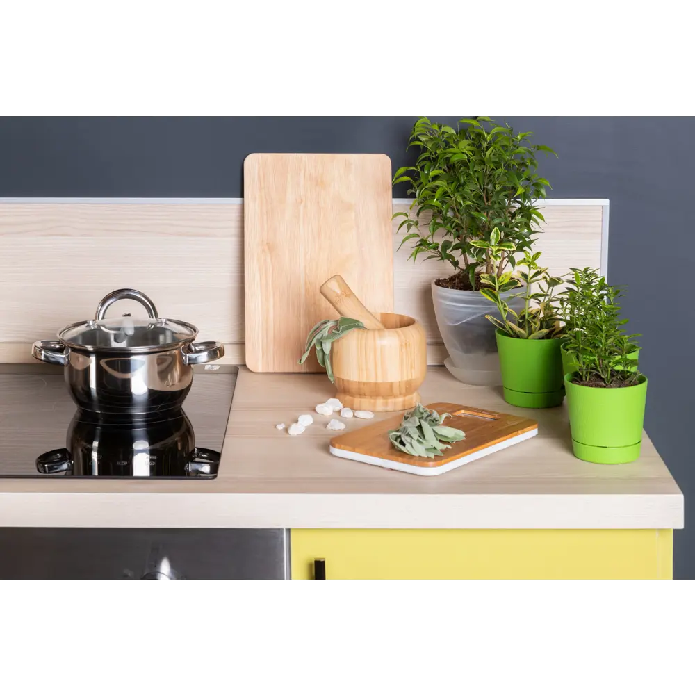 Столешница Браш 240x3.8x60 см ЛДСП цвет бежевый DELINIA STLM-2113126 - Вид №5