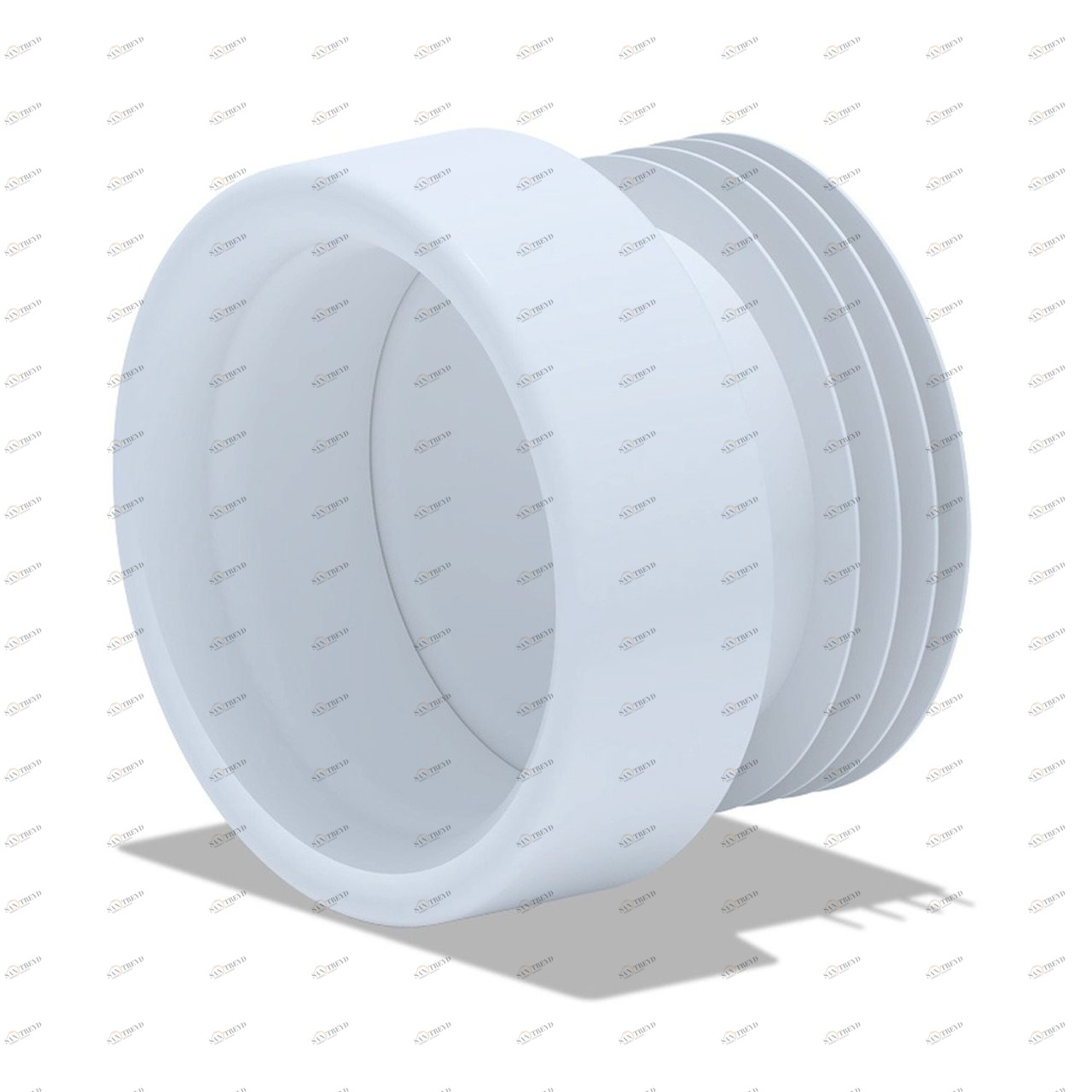 Манжета для унитаза прямая АНИ пласт 110мм W0210 7185