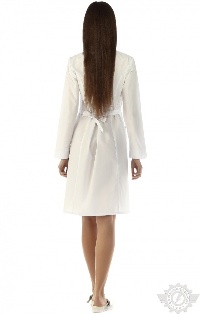 63532 Халат "Виктория"  Медицинская одежда  размер 50/158-164 Спецодежда  - Вид №7