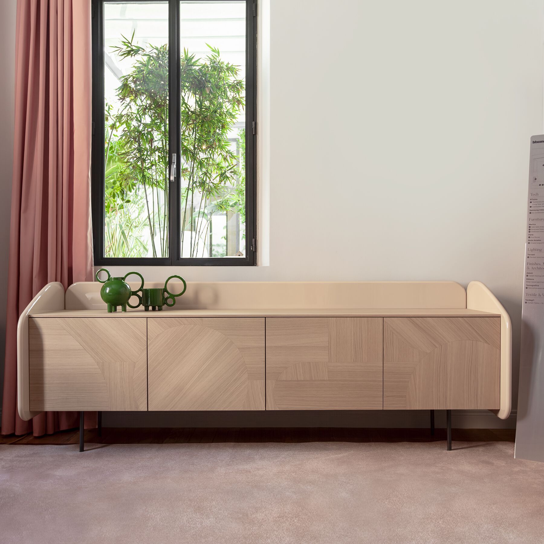 Шкаф из дуба с распашными дверями Morica Design INTARSIO ARCH-00037289 - Вид №16