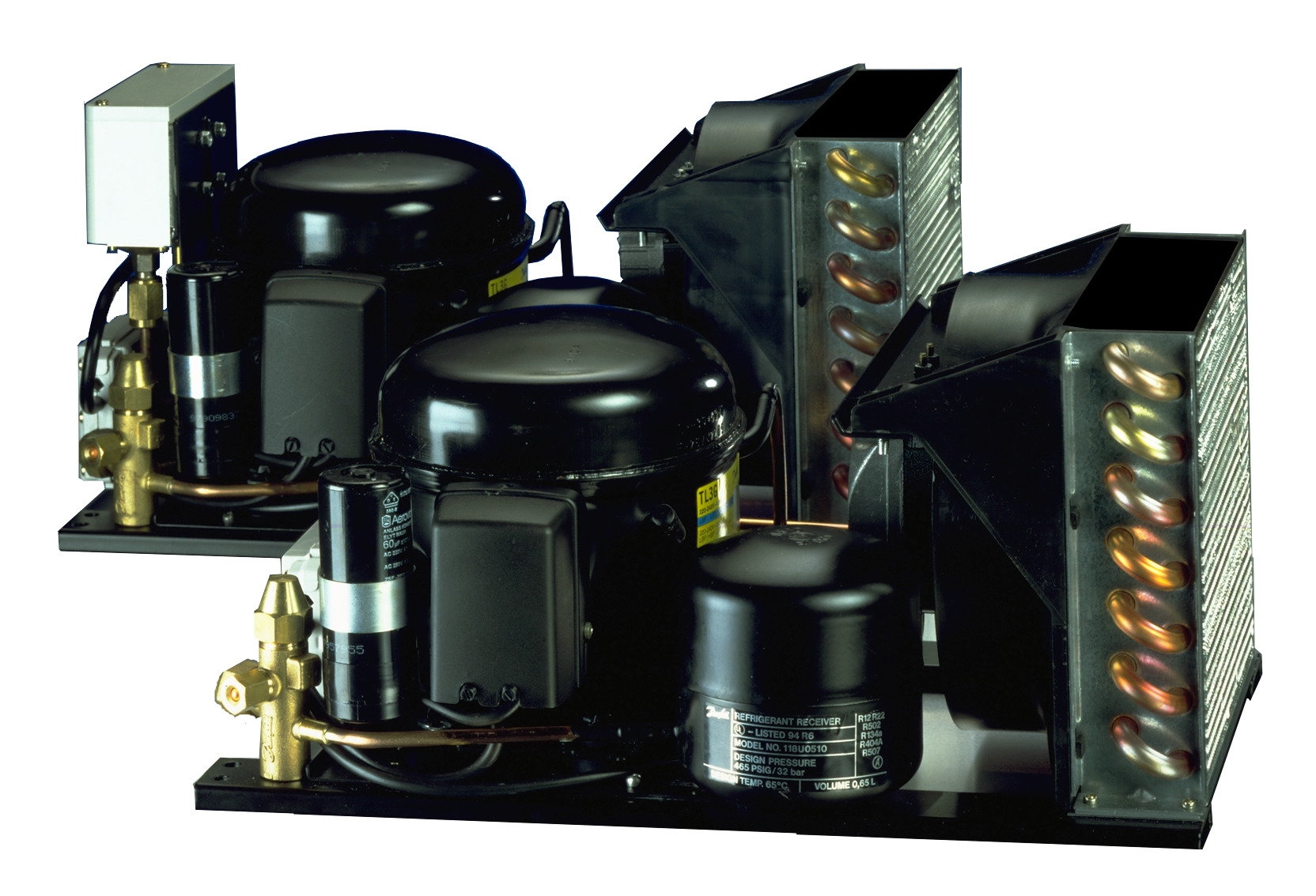 Danfoss OP-MCGC — компрессорно-конденсаторный агрегат OP-MCGC018SCA01G Агрегат компр.-конд. 114X0557  - Вид №13