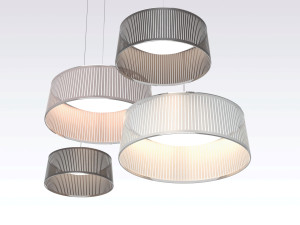 Алюминиевый затемняемый светодиодный подвесной светильник