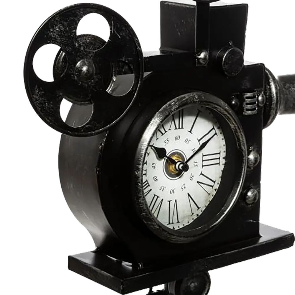 Часы настольные «Камера» цвет черный Atmosphera Retro STLM-2182166 - Вид №1