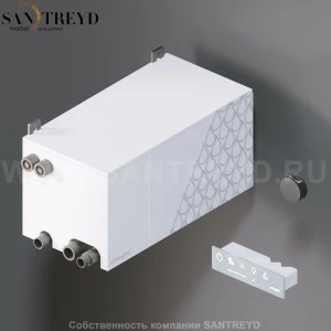 Effegibi NUVOLA N45 Встроенный парогенератор для турецкой бани, мощность - 4,5 кВт, объем - от 3,5 до 4,5 куб. м., производительность - 6,6 кг/час