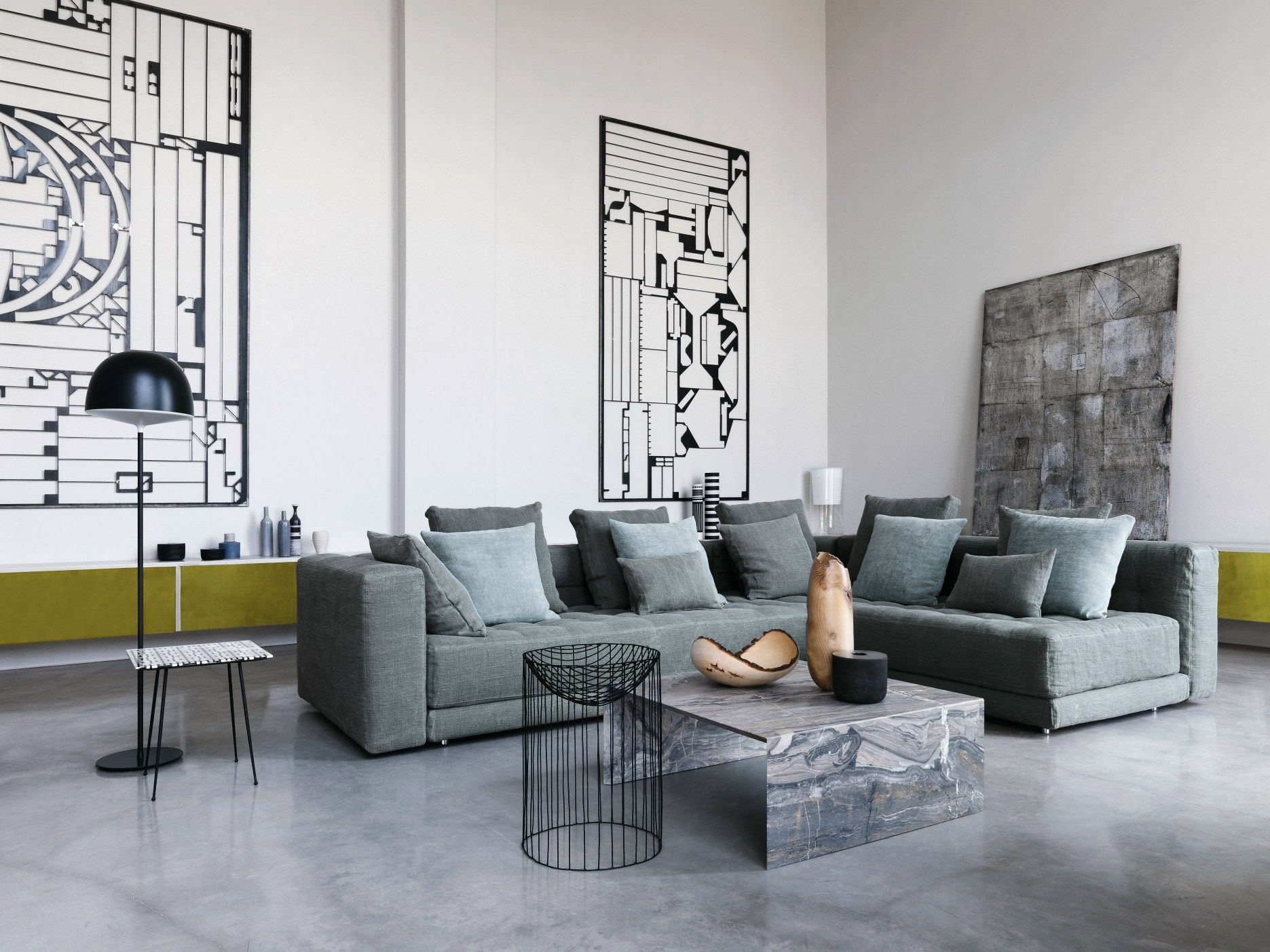 Ткань диван Flou Doze ARCH-00039235 - Вид №4