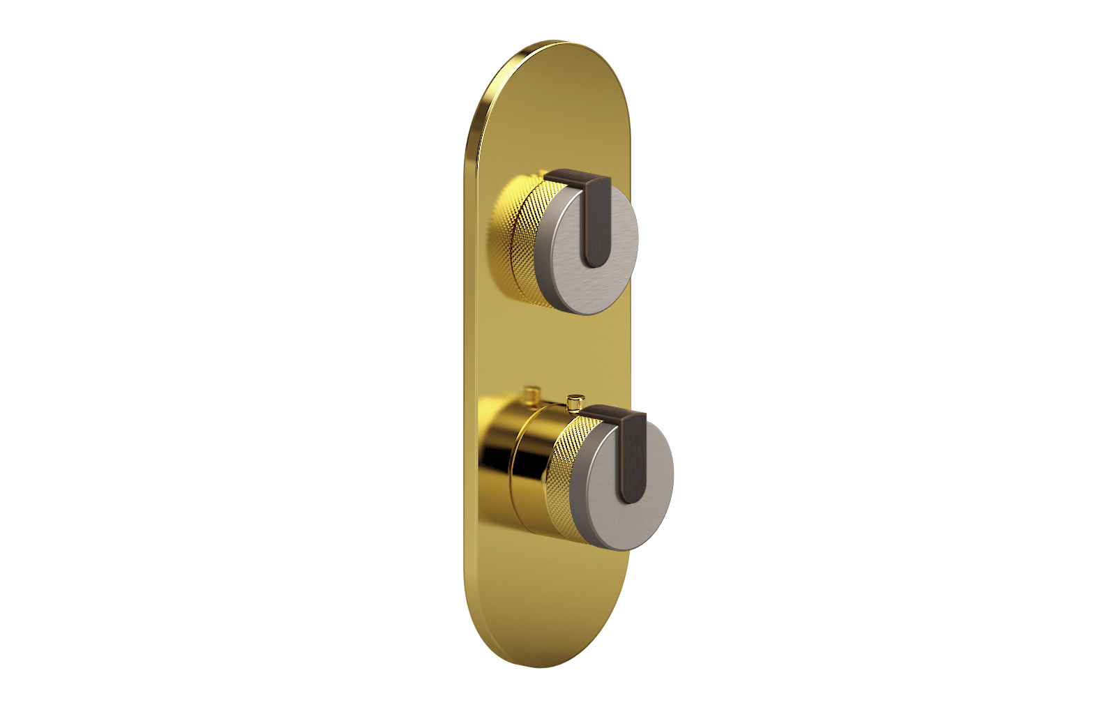 E-8026-R1SNE0-L1OB-AU-T Планка M-Series с 2 ручками - Внешняя часть GRAFF MOD+