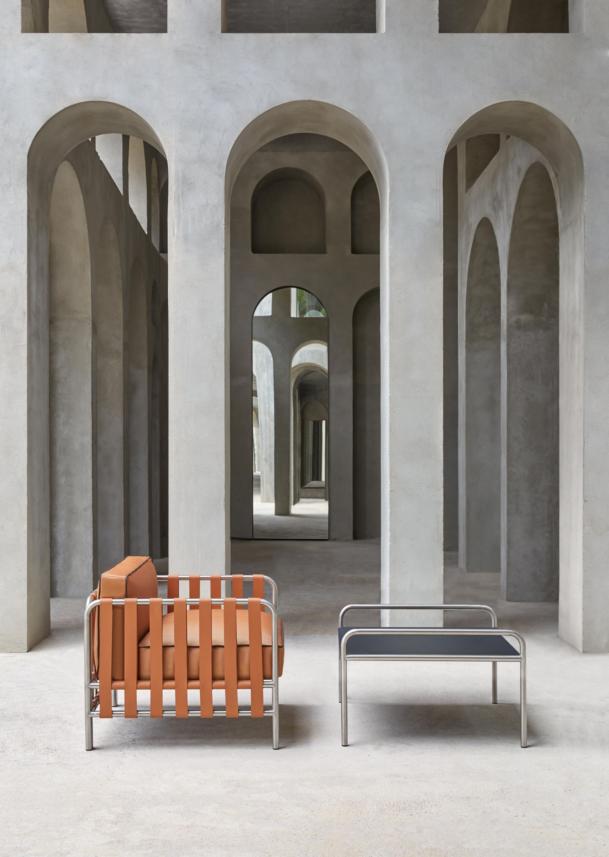 Высокий квадратный журнальный столик GANDIABLASCO Onsen ARCH-00079368 - Вид №3