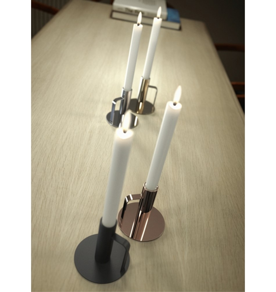 FROST Chamberstick » золото Нержавеющая сталь Золото N2001-GO  - Вид №4