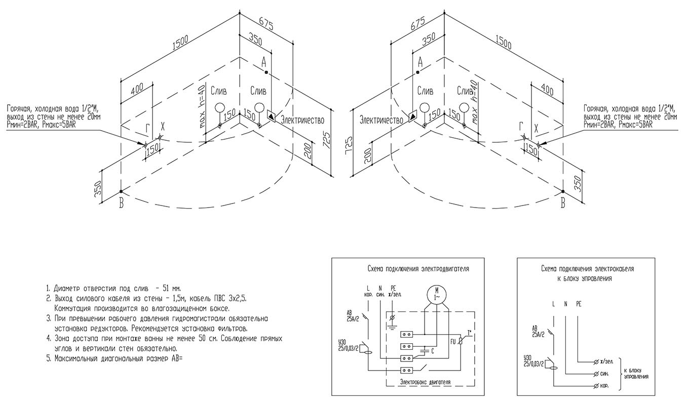 ФР-00002817 Ванна Акватика Готика Santreyd  - Вид №2