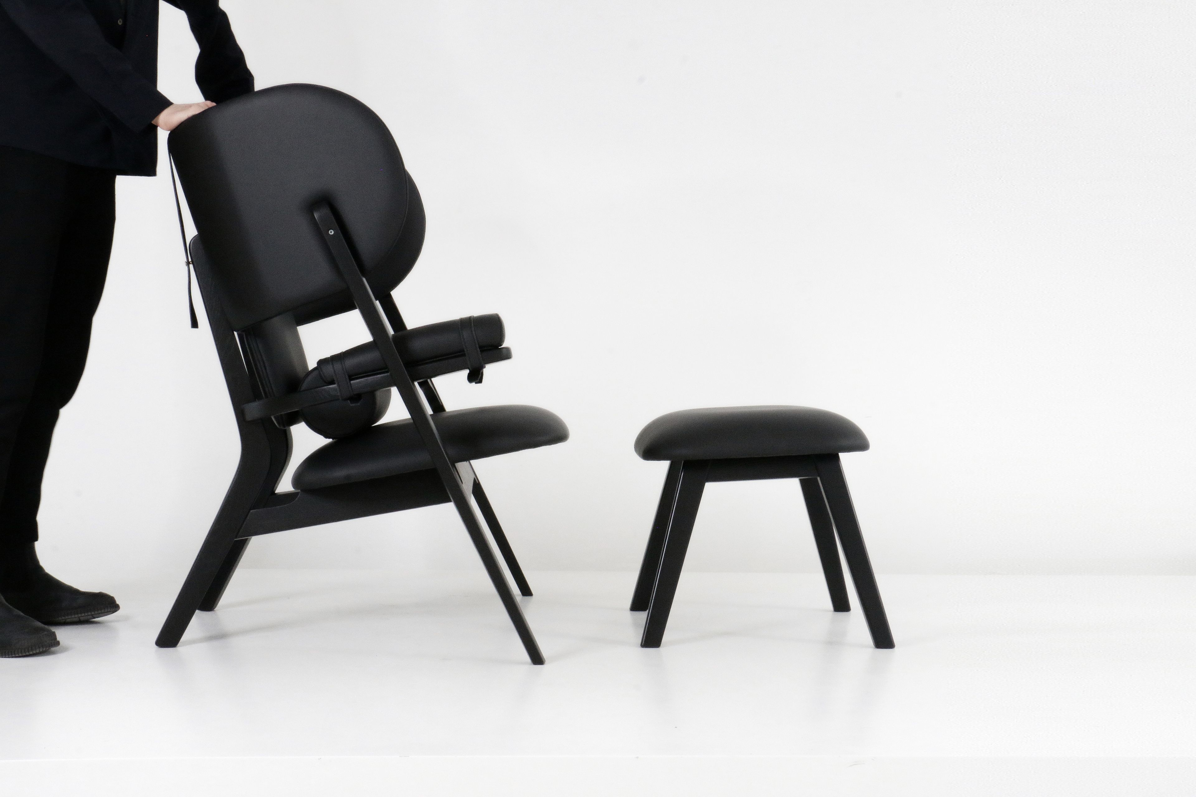 Кожаное кресло с высокой спинкой Branca Lisboa Adamastor ARCH-00002131 - Вид №1