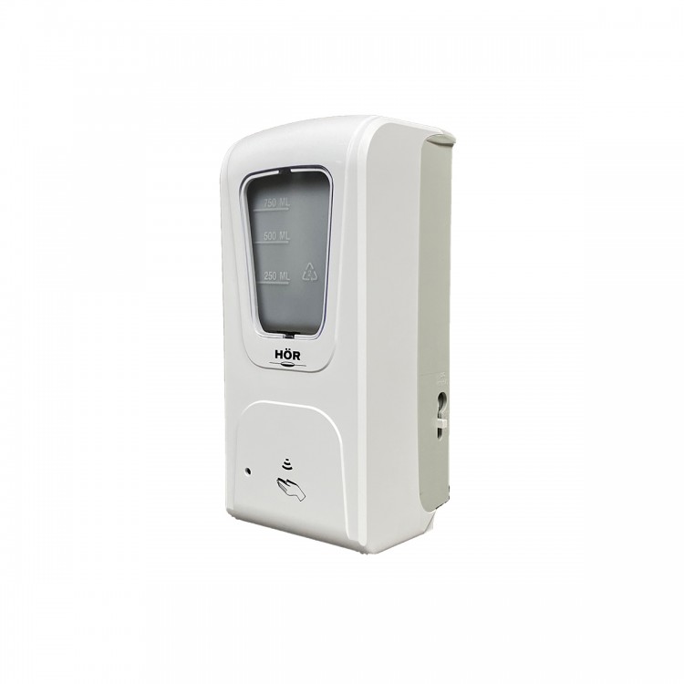 HOR-DE-006A HOR Автоматический дозатор HOR-DE-006A для дезинфицирующих средств капля/спрей белый 
