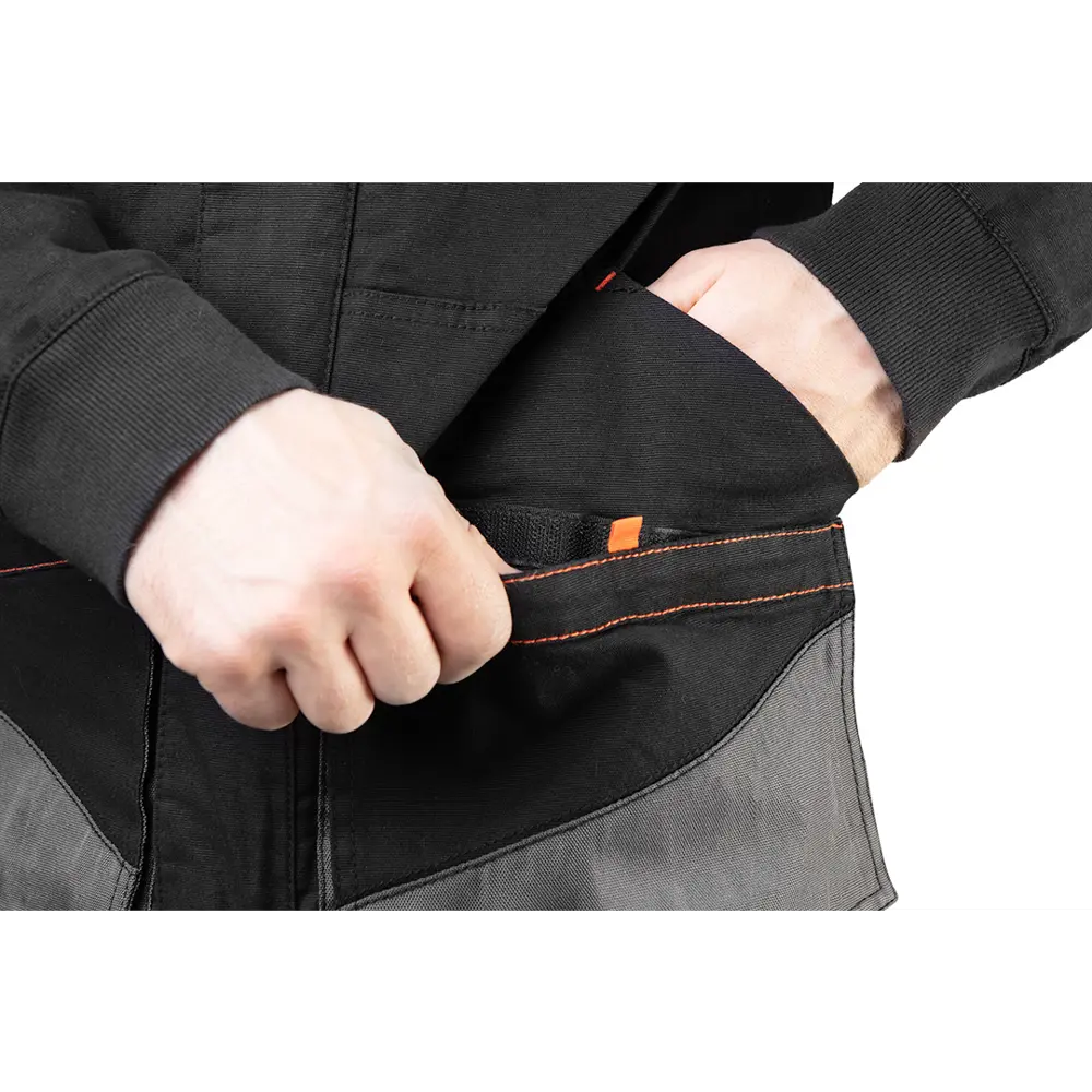 Куртка Neo Tools HD Slim черная размер M рост 175 STLM-2138863 - Вид №4