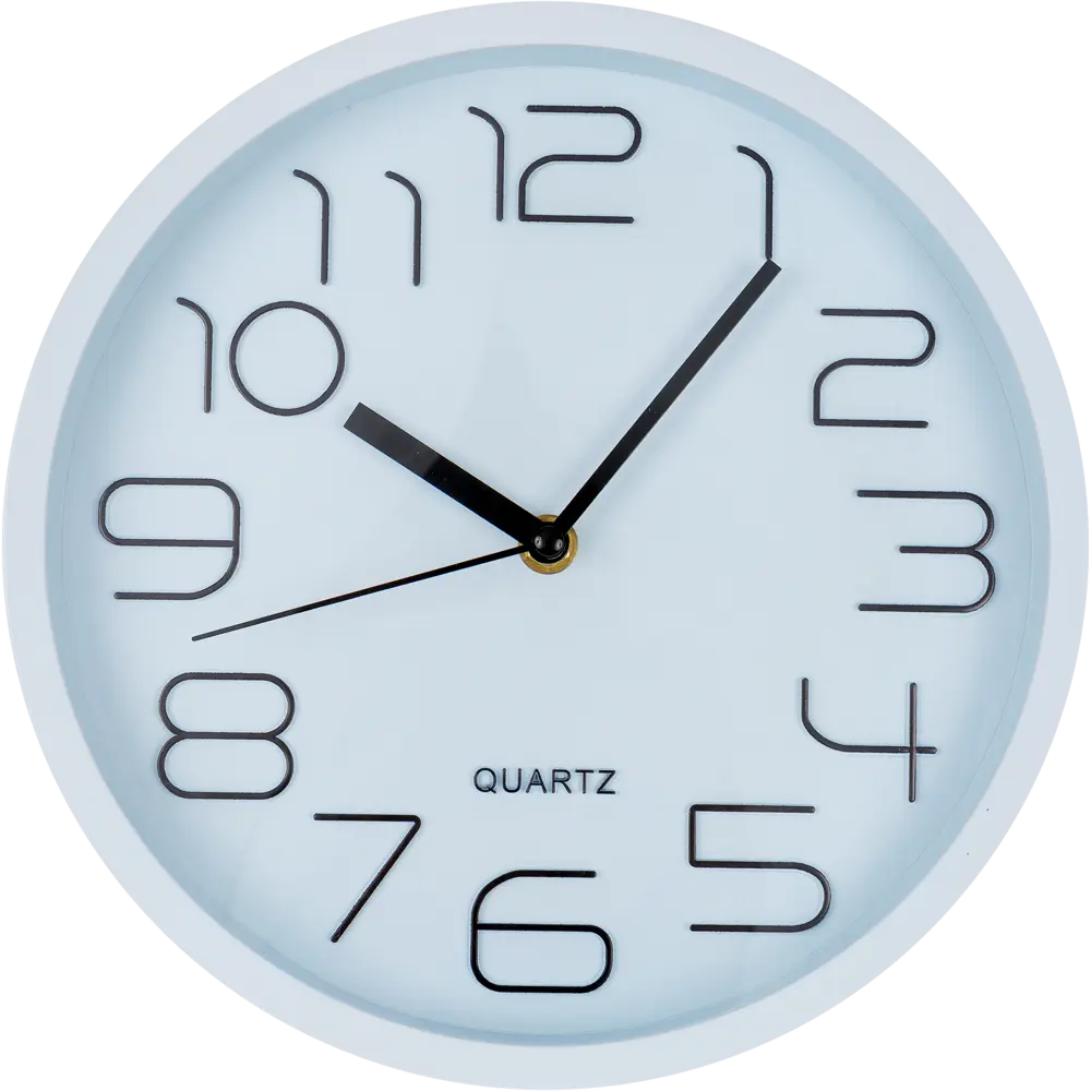 Часы настенные «Элегант» пластик D25.7 см цвет белый Santreyd STLM-2003981