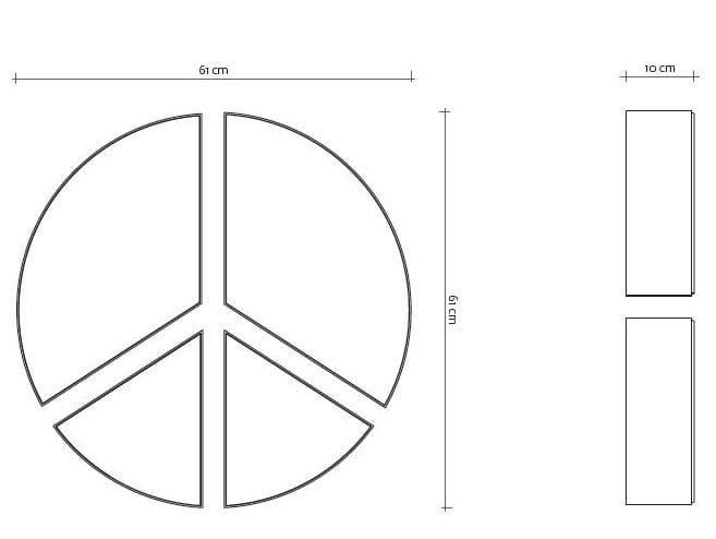 Настенное зеркало altreforme ARCH-00025829 - Вид №3