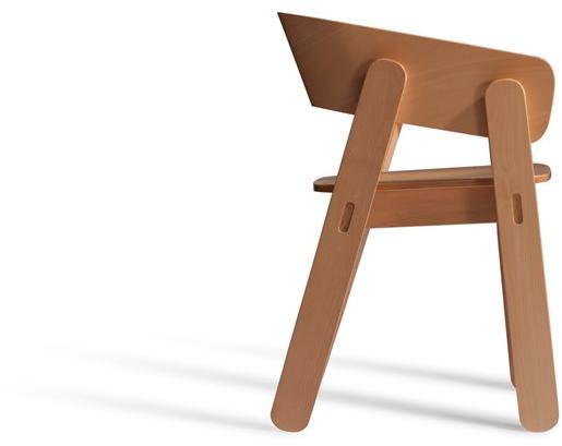 Capdell Стул из бука с подлокотниками Polo sun-id-1426983 - Вид №1