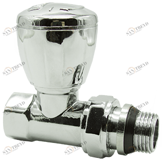 HLV-107008CR.№.01 Радиаторный вентиль HLV 107008CR 