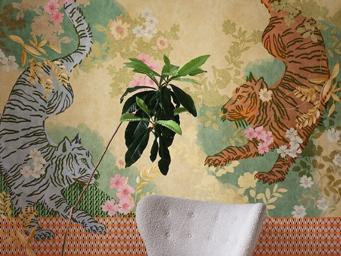 Животные обои Jannelli&Volpi СП 202 MURALS DECOR ARCH-00081140