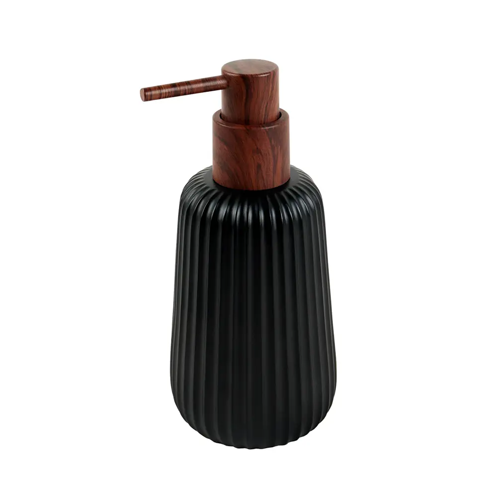 Дозатор для мыла бруно полирезина черный Santreyd STLM-2152653