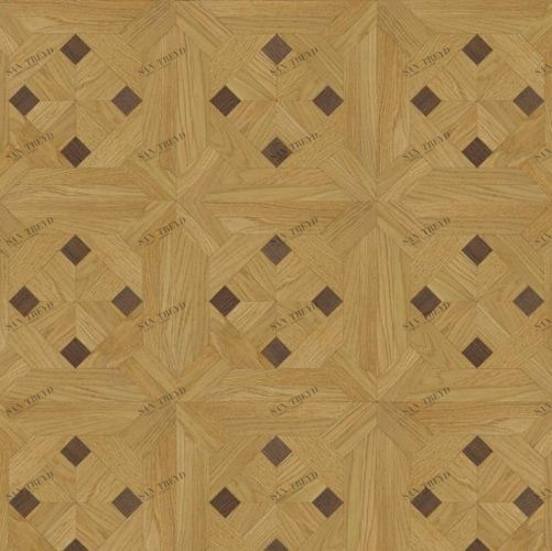 Художественный паркет Da Vinci Щитовой 26-346 Дуб (Гладкая) 500х500 мм 26010346