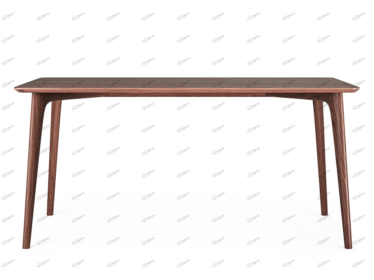 Обеденный стол прямоугольный дуб тобакко 160 см Iggy THE IDEA  210048 Коричневый 