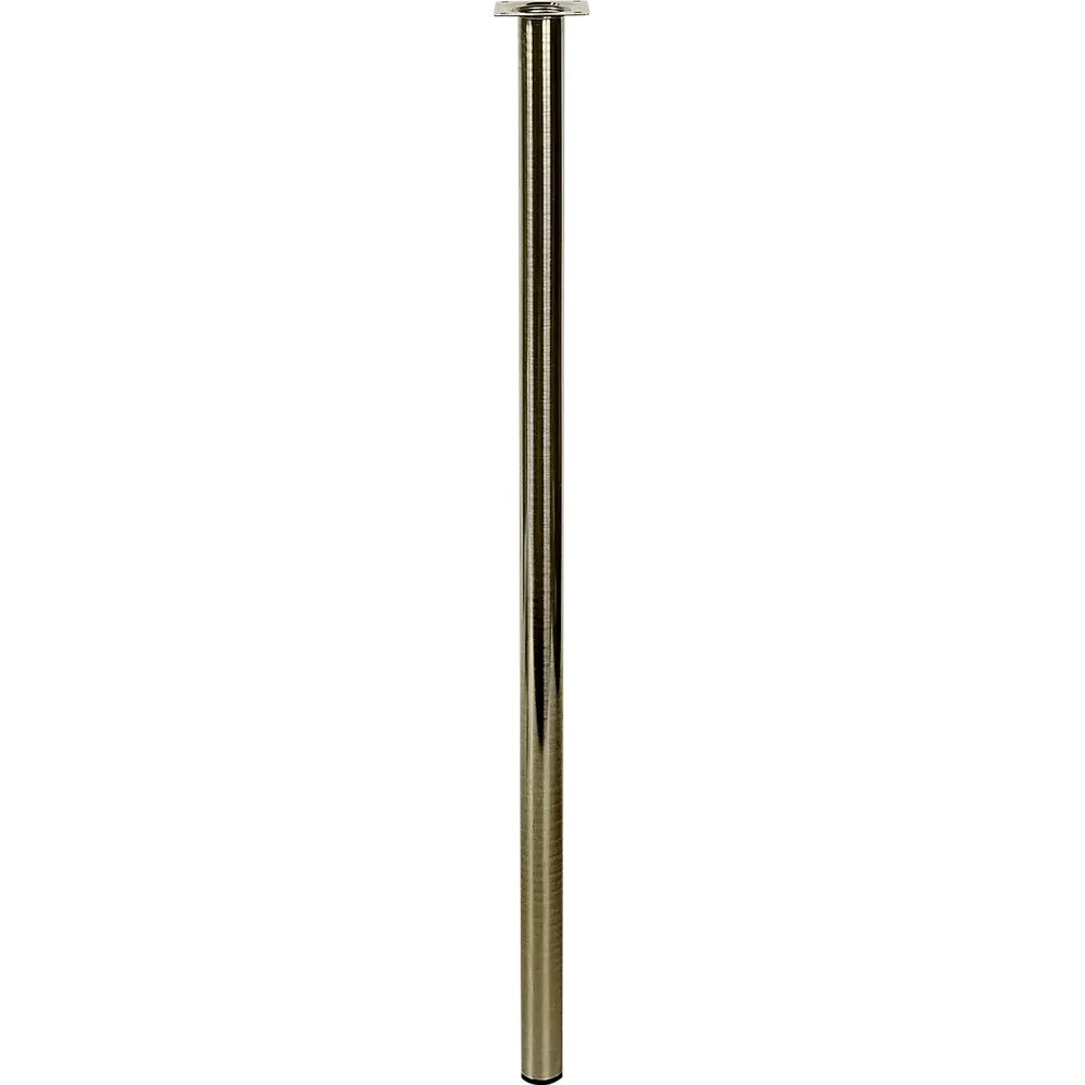 Ножка круглая 800х30 мм сталь  цвет матовый хром Santreyd STLM-2090569