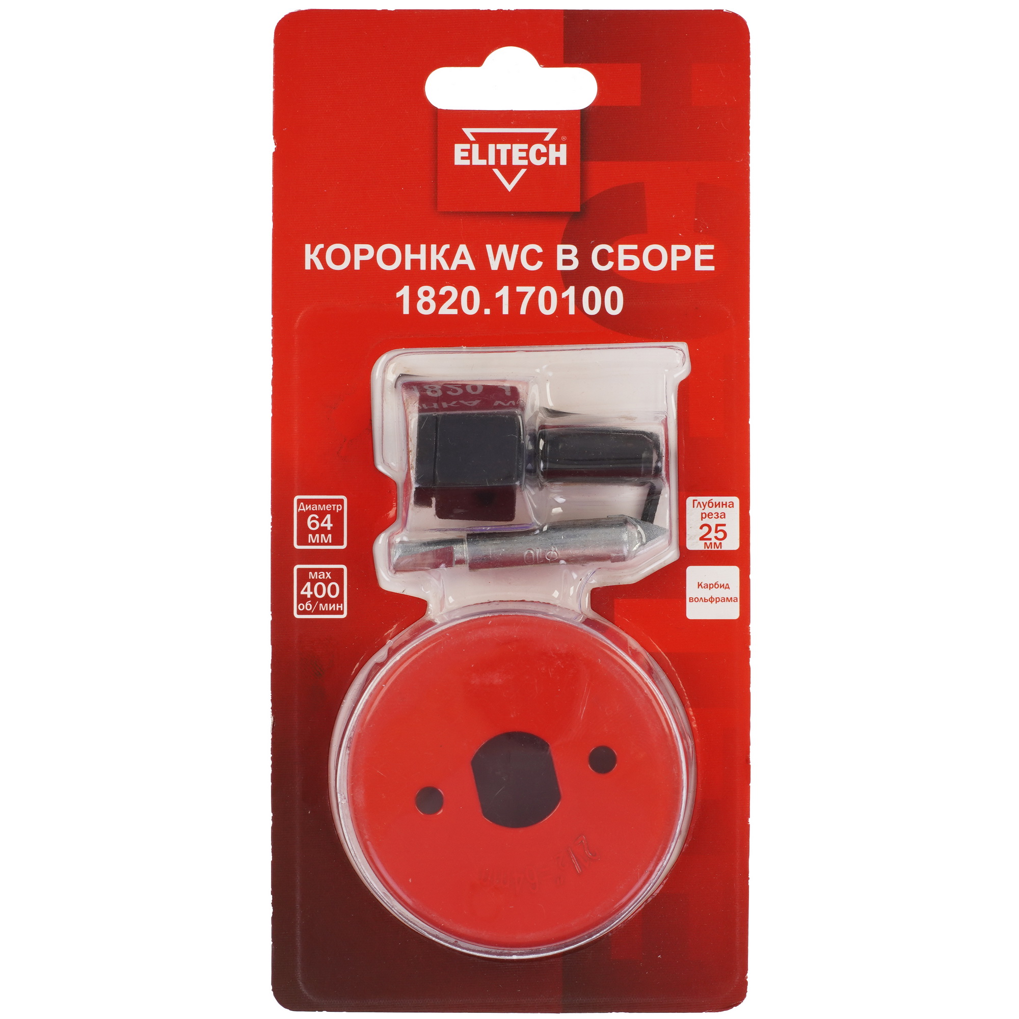 Коронка Elitech 1820.170100 9186981 STDN-0068277