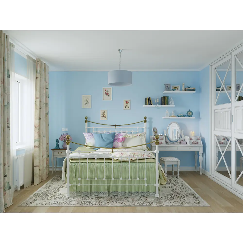 Краска Primalex Inspiro 1 л цвет голубой STLM-2079427 - Вид №4