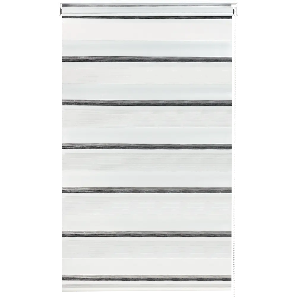 Штора рулонная день-ночь Лечче 60x160 см серо-молочная MIAMOZA STLM-2017241