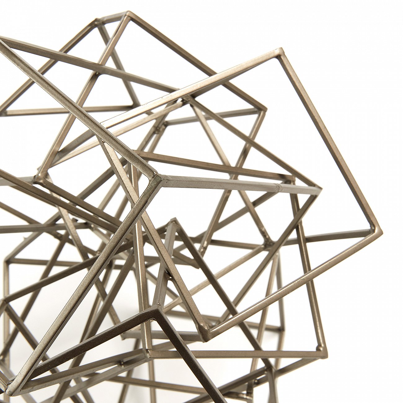 Статуэтка декоративная металлическая 26х28 см серебряная Sacks от La Forma LA FORMA SACKS 343348 Серебро  - Вид №1