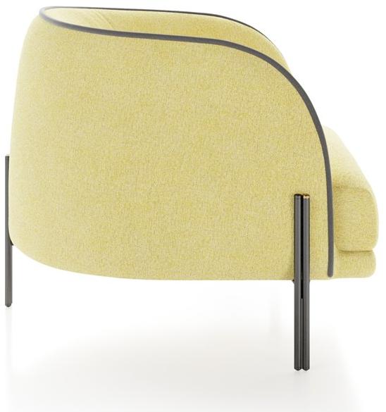 Liu Jo Living Collection Кресло с обивкой из ткани с подлокотниками Ceci est un caillou Cl1pno - Вид №5