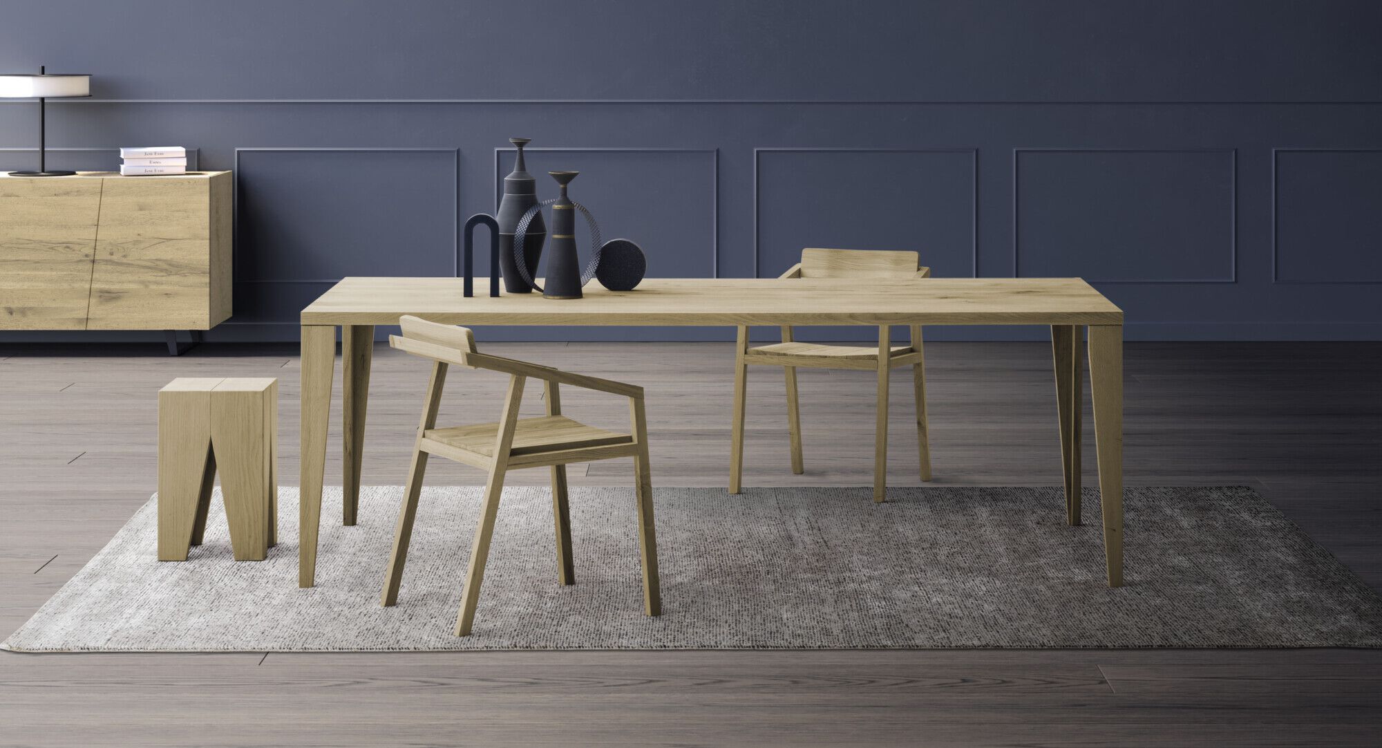 Прямоугольная столешница из дуба Devina Nais Smart ARCH-00116781 - Вид №6