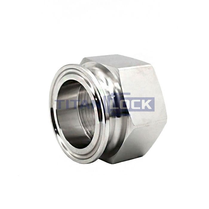 Штуцер Clamp с внутренней резьбой DN40 нерж.316, DIN TL40CLF TITAN LOCK 