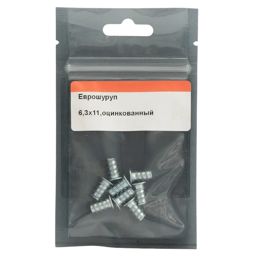 Евровинт 6.3x11 мм сталь цвет серебро 8 шт Santreyd STLM-2046977 - Вид №1