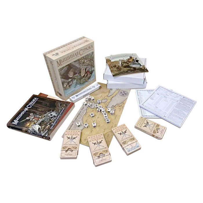 01PB052 Игра настольная Настольная ролевая игра "Мышиная стража" Вторая редакция 23.5 х 23.5 х 7 см Пандора Бокс Студио 