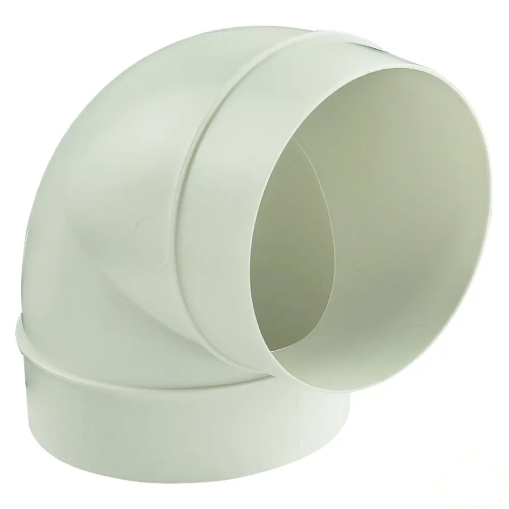 Колено круглое Вентс D100 мм Santreyd STLM-2042384